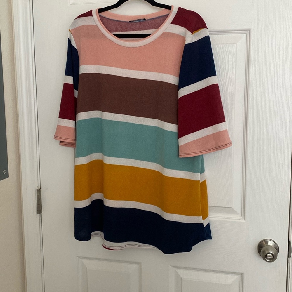 Gemstone Colored Oversized Top/Tunic